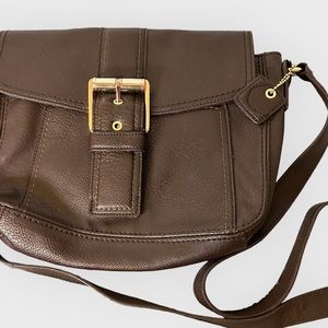 Women’s Liz Claiborne New York | Dark Brown Crossbody Bag